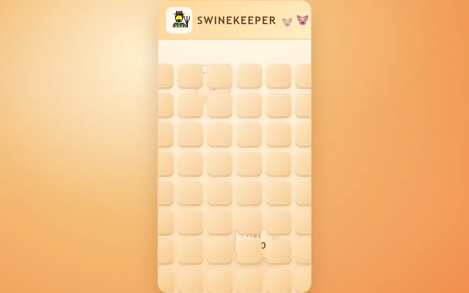 SwineKeeper on desktop, built by Codex.
